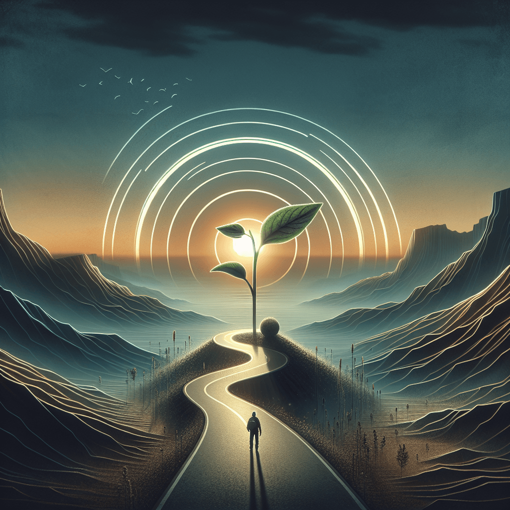 The Art of Quiet Growth: A Journey Through Hard Work - vibelog cover image